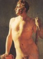 Torso masculino desnudo Jean Auguste Dominique Ingres